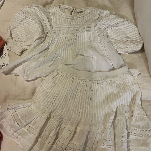 Aritzia Sunday best embroidered set - Picture 2 of 4